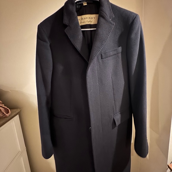 Burberry Men´s Navy Coat
